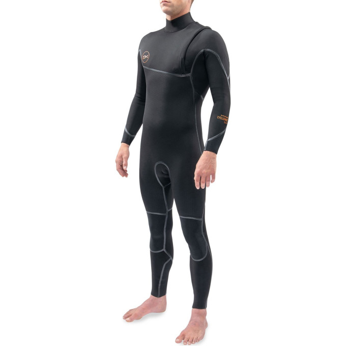 Гидрокостюм DAKINE MEN'S CYCLONE ZIP FREE FULL SUIT 4/3mm Black Размер XL DK21M43C (0604565432384)